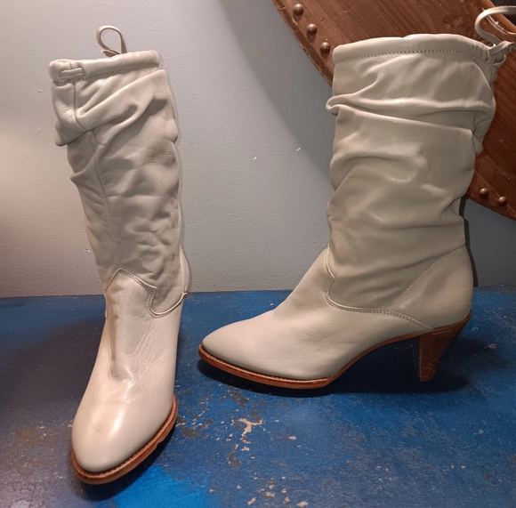 n/a Shoes - 80s leather boots